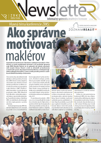 Newsletter - siedme vydanie